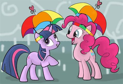 pinkie pie and twilight sparkle drawn by mast88 - Bronibooru