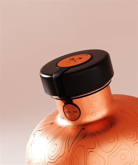 HENNINGSEN gin bottle design :: Behance