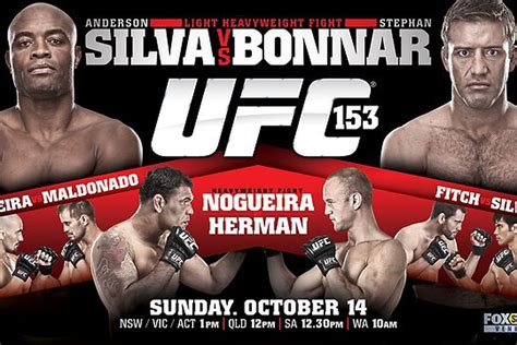 UFC 153 fight card primers: All the details on tonight's card - Bloody ...