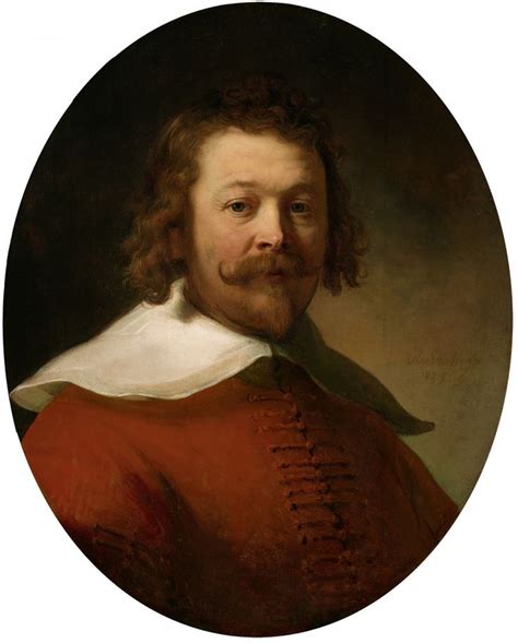 Rembrandt van Rijn (Leiden 1606 – 1669 Amsterdam), Portrait of a Man in a Red Coat, 1633, oil on ...