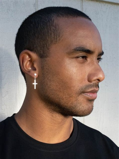 Guys: Here's Why You Need To Give The Dangly Earring Look A Shot – SPY | Hanging Earring Men ...