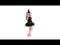 Adult Starry Night Witch plus size Halloween Costume - Women Costumes