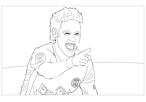 Neymar Drawing Step By Step at GetDrawings | Free download