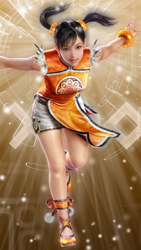 Ling Xiaoyu z gry Tekken 6 - Tapeta na telefon