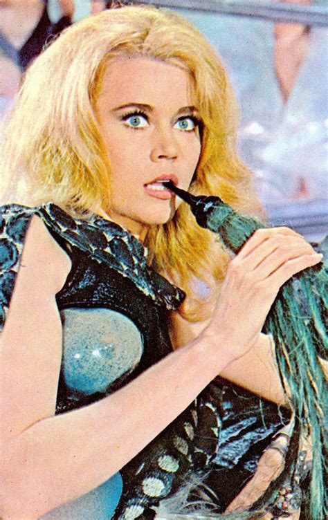 BARBARELLA 1968 The sci-fi cult classic. starring Jane Fonda. Barbarella also had reverse sexism ...