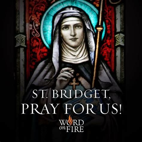 St.Bridget | St bridget, St bridget of sweden, Pray for us