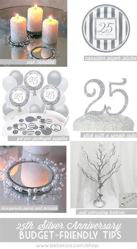 Silver Wedding Anniversary Dinner Party on a Budget for Winter | Silver wedding anniversary ...