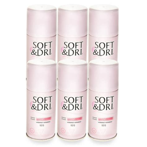 Soft & Dri Womens Soft scent Antiperspirant 3.5 fl oz/ 102g (Pack of 6) - Walmart.com - Walmart.com