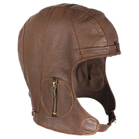 WWII Style Pilots Leather Helmet | Gorilla Surplus