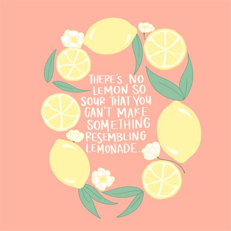 Lemonade Lemon Cute Quote - Etsy