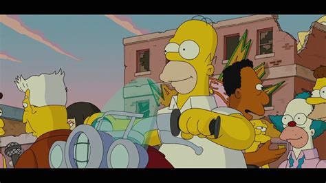 The Simpsons Movie alternate ending - YouTube