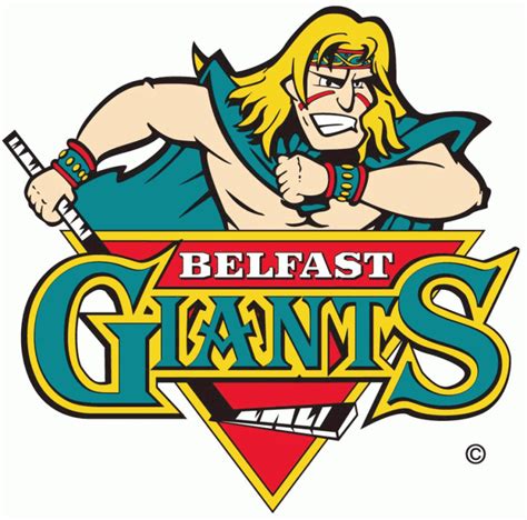 EIHL Belfast Giants Primary Logo (2004) - Present. I feel like this is ...