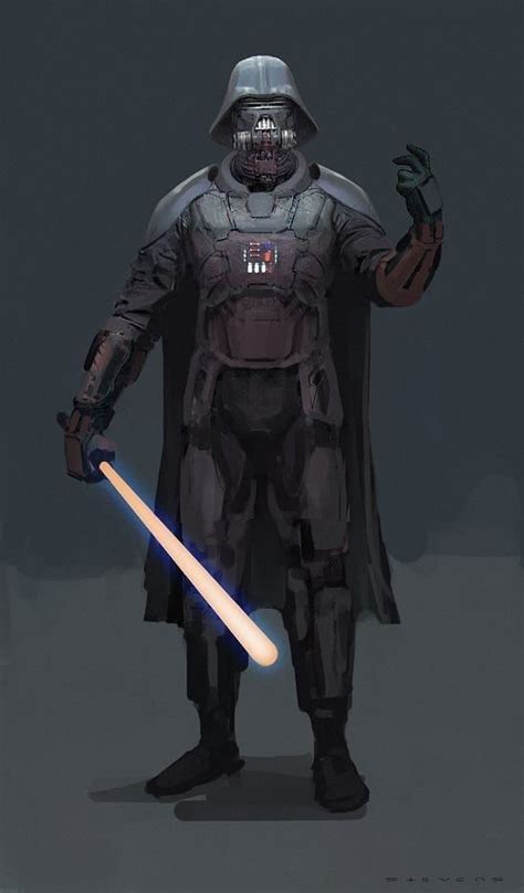 40 Artists Redesign Darth Vader | Star wars painting, Star wars images ...