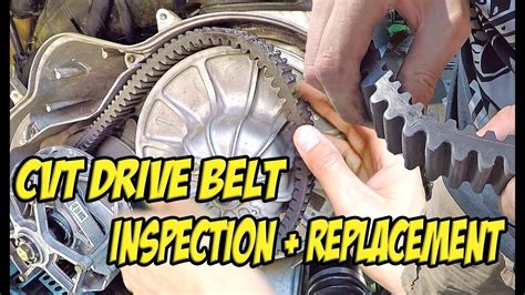 CVT Belt Removal/Replacement - How to Inspect a SXS/UTV/ATV Drive Belt - #TeamAJP Install Vlog ...