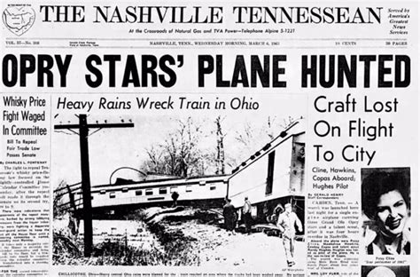 Patsy Cline's Death: The Story Of Her Tragic Plane Crash