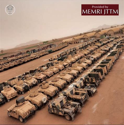 Taliban Writer Tweets Photo Of US Military Vehicles | MEMRI