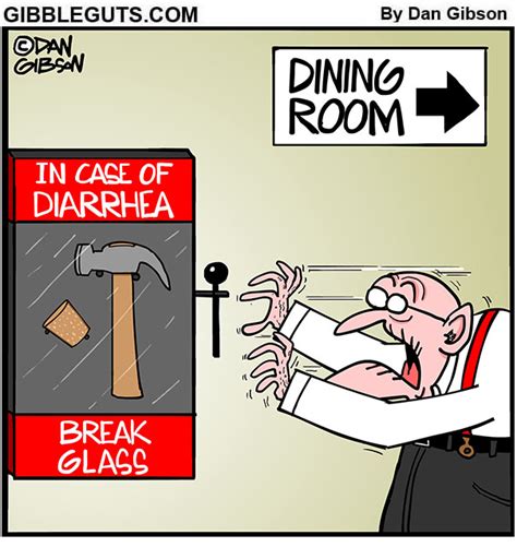 Emergency Diarrhea Cartoon