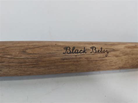 1910 SHOELESS JOE JACKSON BLACK BETSY BASEBALL BAT