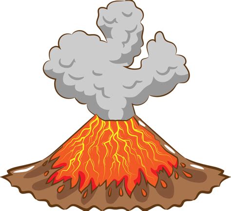 Volcano png hd transparent png