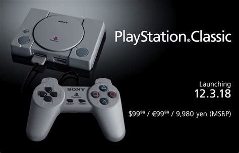 PlayStation Classic Announced - Brand New Original PS1 Controllers ...