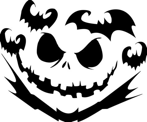 Nightmare Before Christmas: Jack Skellington (Pumpkin Stencil - Pumpkin ...