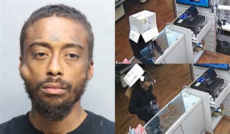 Florida Man Arrested After Video Captures Him Robbing Phone Repair Store With Cardboard Box On ...