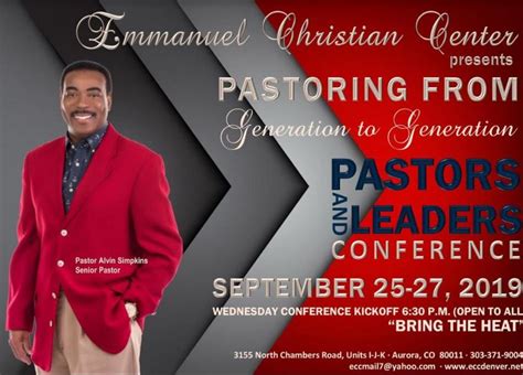 Emmanuel Christian Center's Pastors & Leaders Conference