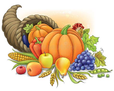 Cornucopia Stock Illustrations – 12,247 Cornucopia Stock Illustrations ...