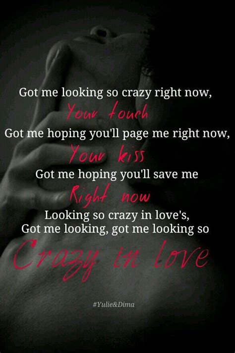 Crazy in love, beyonce, fifty shades of grey | Crazy love, Lyric quotes ...