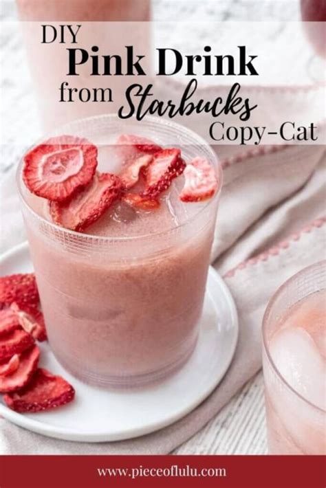 DIY Pink Drink from Starbucks | The Michigan Dietitian