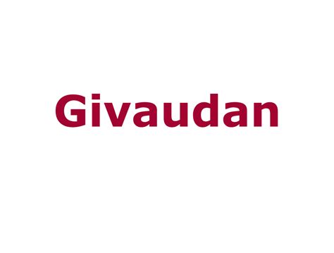 Givaudan - Logo | W & L Asset Management AG