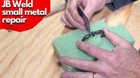 How to Use JB Weld on Small Repairs | JB Weld Delicate Metal Repair ...