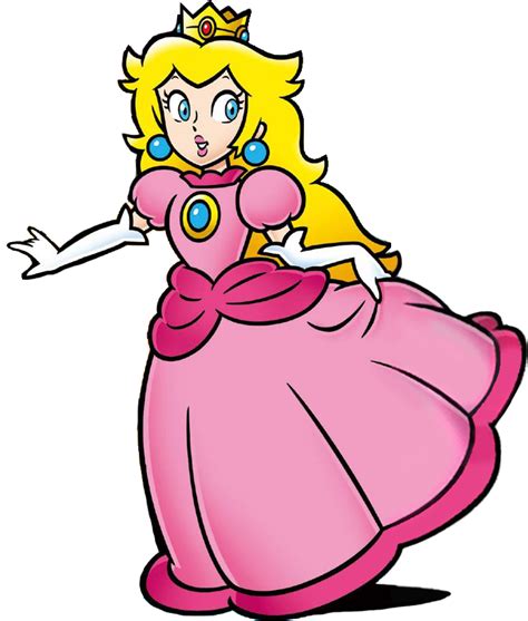 File:Peach 2d shaded2.png - Super Mario Wiki, the Mario encyclopedia