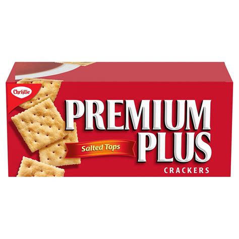 Christie Premium Plus Crackers Salted Tops 450g | Walmart Canada