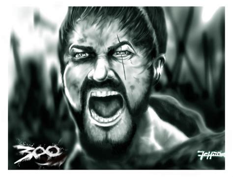 Gerard Butler as Leonidas by tchan01 on DeviantArt