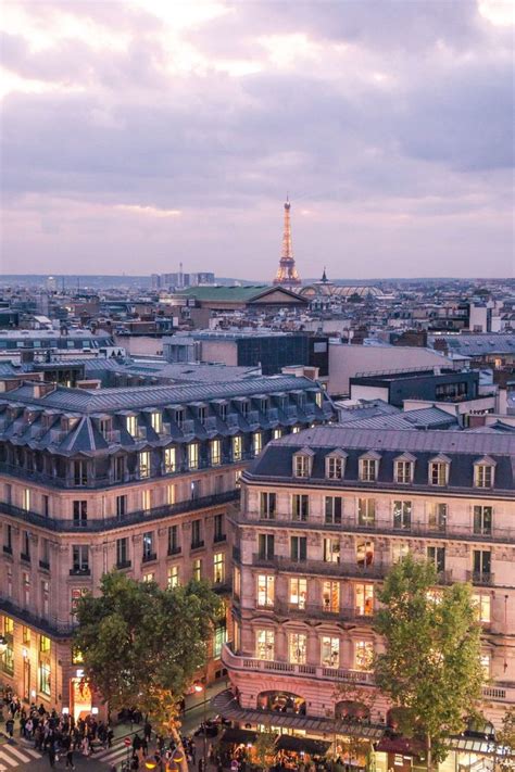 Galeries Lafayette Rooftop Terrace: A view over Paris | solosophie ...