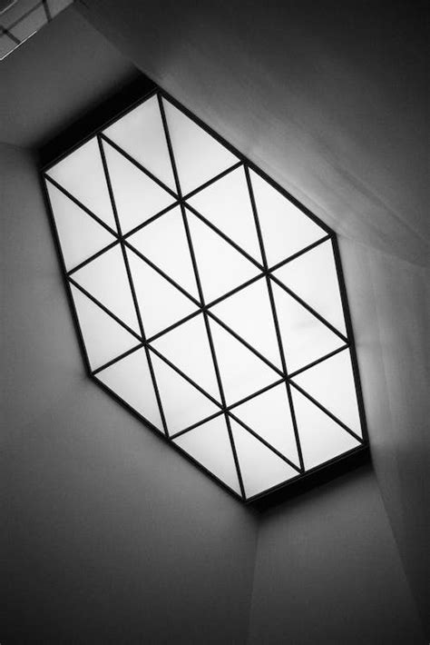 Black and White Round Ceiling · Free Stock Photo