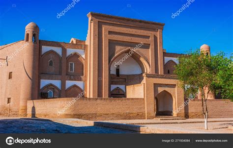 Historic architecture of Khiva, Uzbekistan – Stock Editorial Photo ...