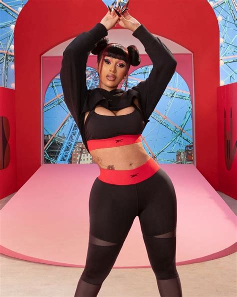 Cardi B Promo For Reebok