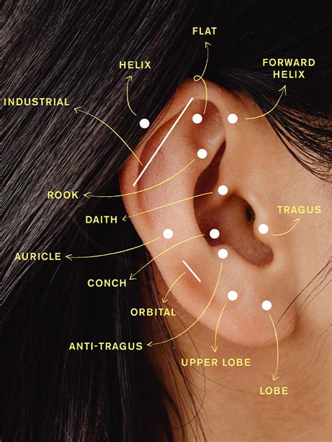 Your Guide to the Different Types of Ear Piercings | Who What Wear UK