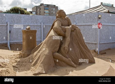 Sand Sculptures at Weston-super-mare Stock Photo - Alamy