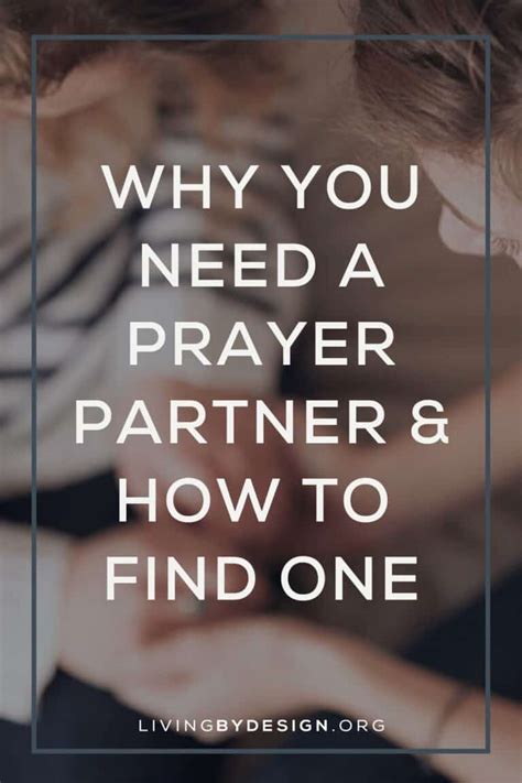 Why You Need a Prayer Partner + How to Find One