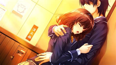 Anime Couple Hug Cry Wallpapers - Wallpaper Cave