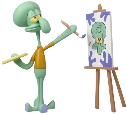 Squidward Painting at PaintingValley.com | Explore collection of Squidward Painting