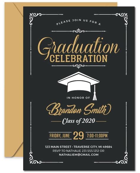 High School Graduation Invitations | Graduation invitations high school, Graduation invitations ...