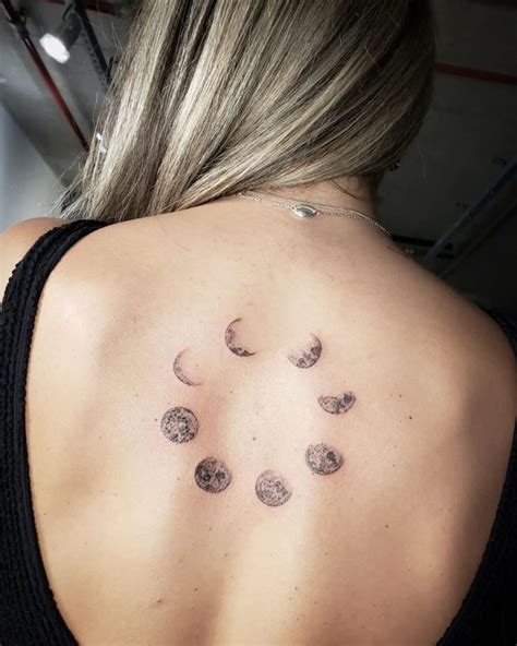 26 Romantic Moon Tattoos That Will Give You Ink Envy | Moon phases ...