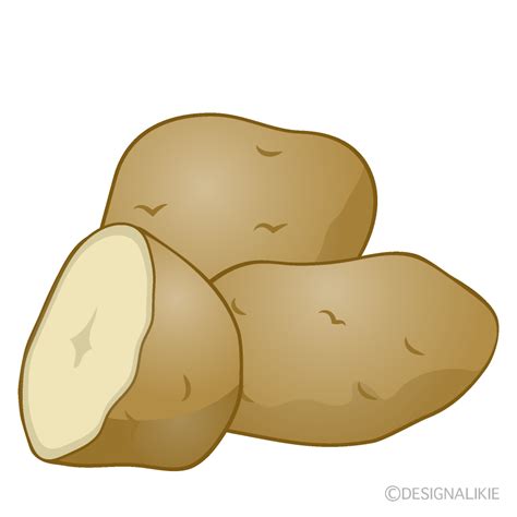 Three Potatoes Free PNG Image｜Illustoon