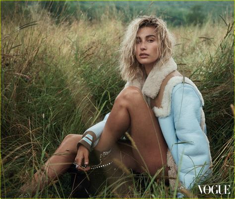 Photo: hailey bieber vogue australia cover 05 | Photo 4352891 | Just Jared