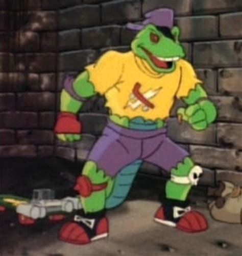 "Michelangelo Meets Mondo Gecko" from Season 5, 1991. | Tmnt, Ninja turtles, Teenage mutant ...