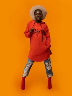 Orijin Culture™️ Classic Hoodies | Blood Orange-New! | SHOP | Orijin Culture